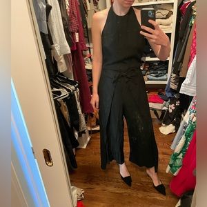 10 Crosby Derek Lam black jumpsuit